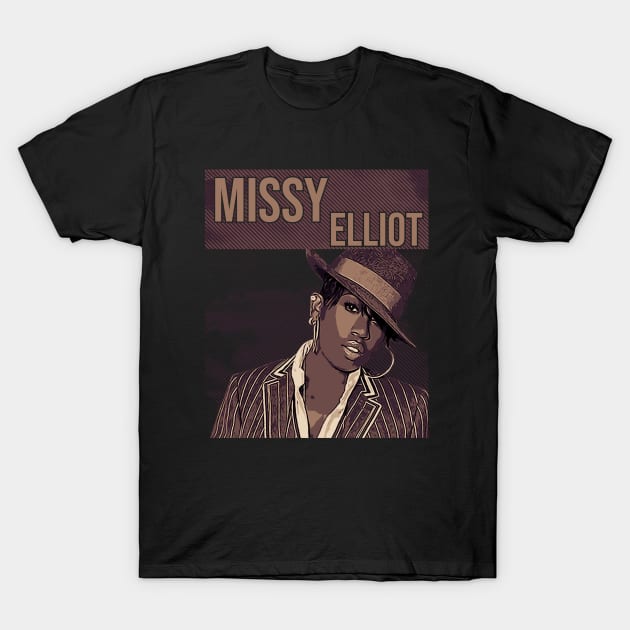 Missy Elliot // Old school T-Shirt by Degiab